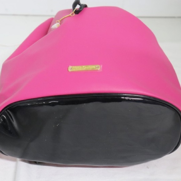 Juicy Couture Pink/Black/Gold BackPack